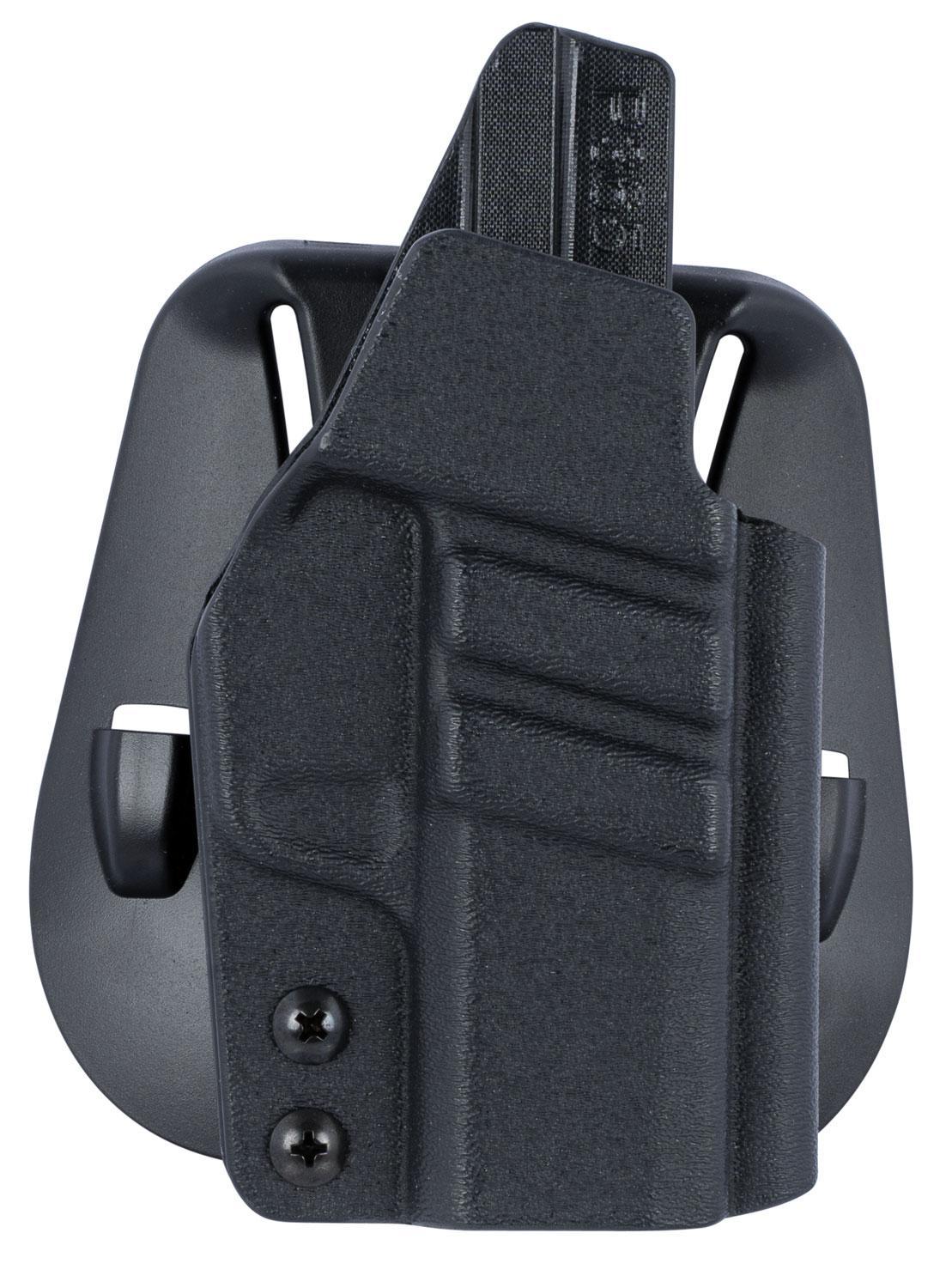 1791 Gunleather TACPDHOWBP365BLKR Tactical Kydex  OWB Black Kydex