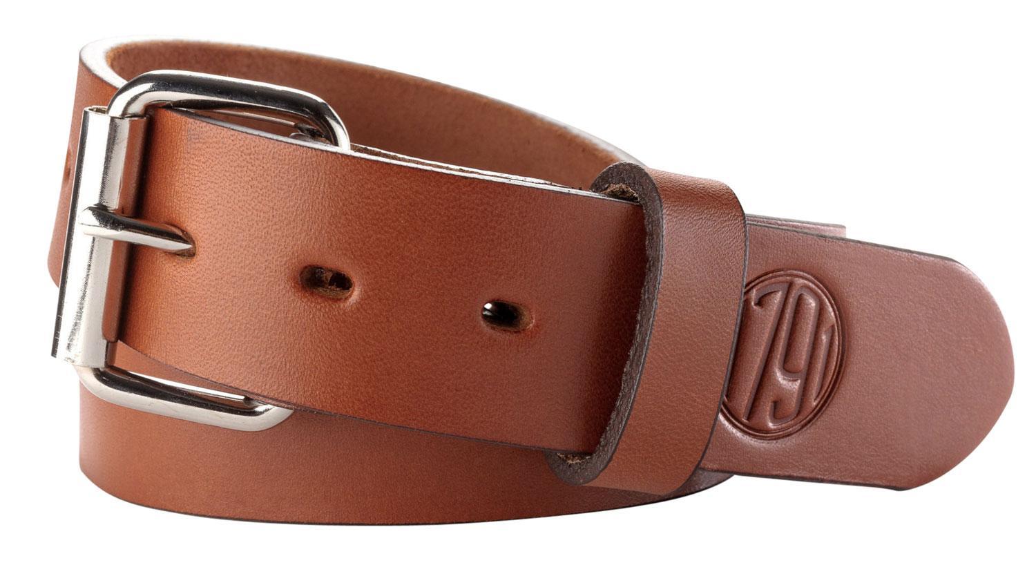 1791 Gunleather BLT013236CBRA 01  Gun Belt Classic Brown Leather