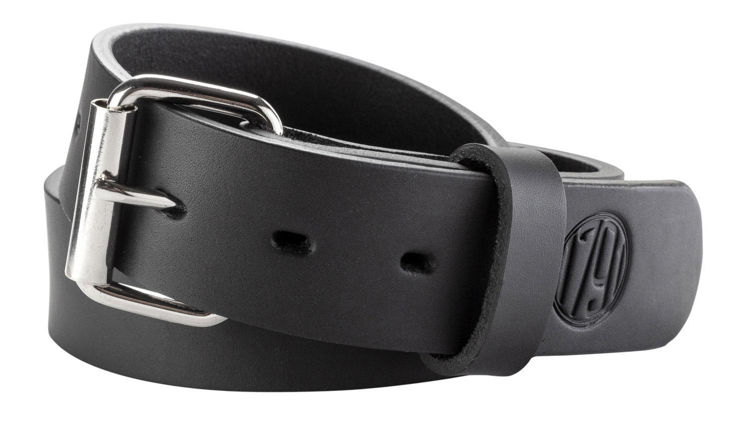 1791 Gunleather BLT014650SBLA 01  Gun Belt Stealth Black Leather