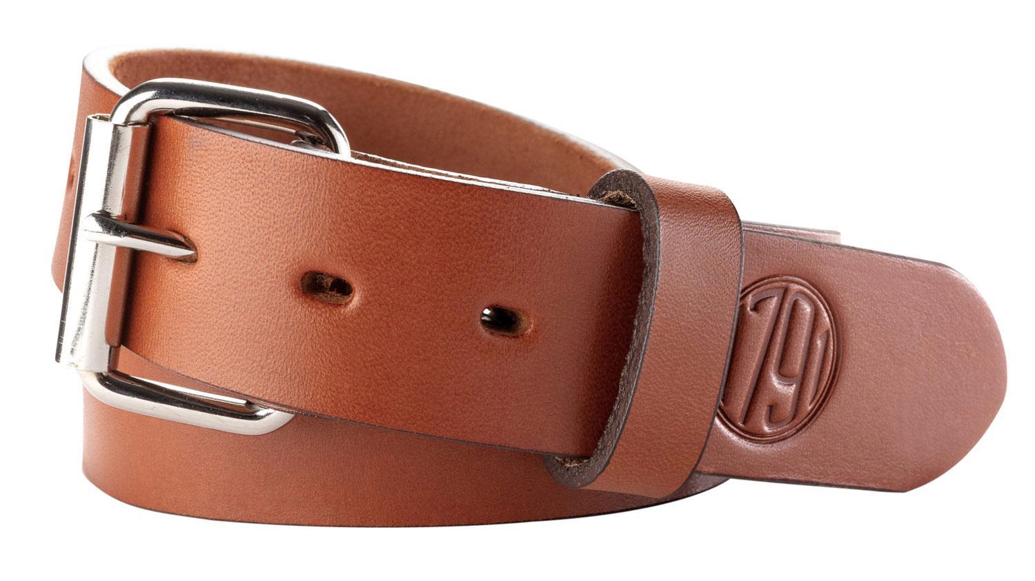1791 Gunleather BLT013438CBRA 01  Gun Belt Classic Brown Leather