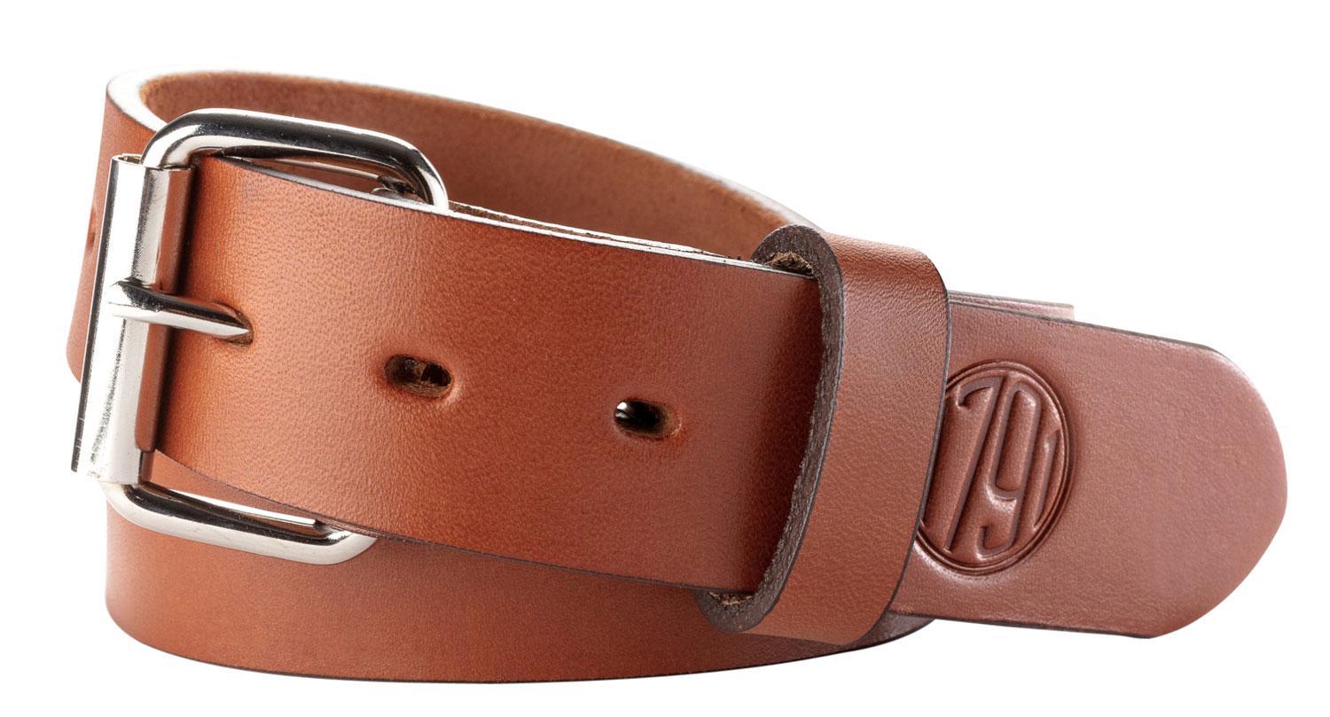 1791 Gunleather BLT014448CBRA 01  Gun Belt Classic Brown Leather