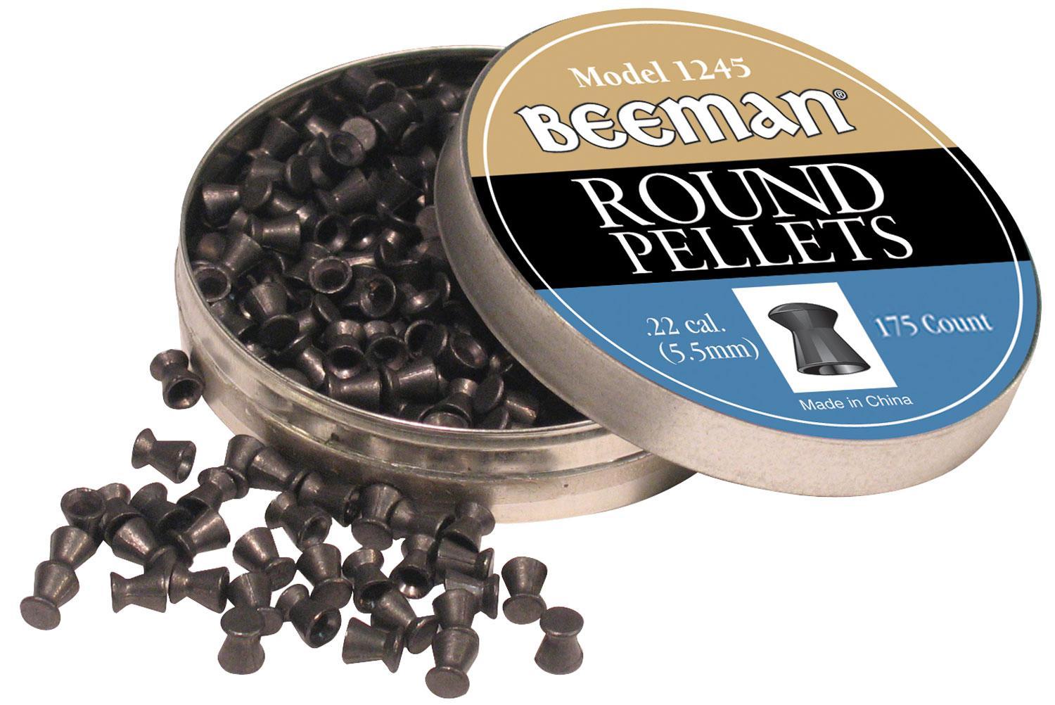 Beeman 1245 Model 1245 Round Pellets 22 Lead Round 175 Per Tin