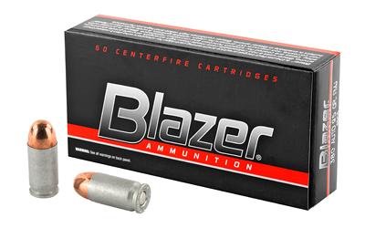 Blazer Ammunition Blazer, 380ACP, 95 Grain, Full Metal Jacket, 50 Round Box 3505