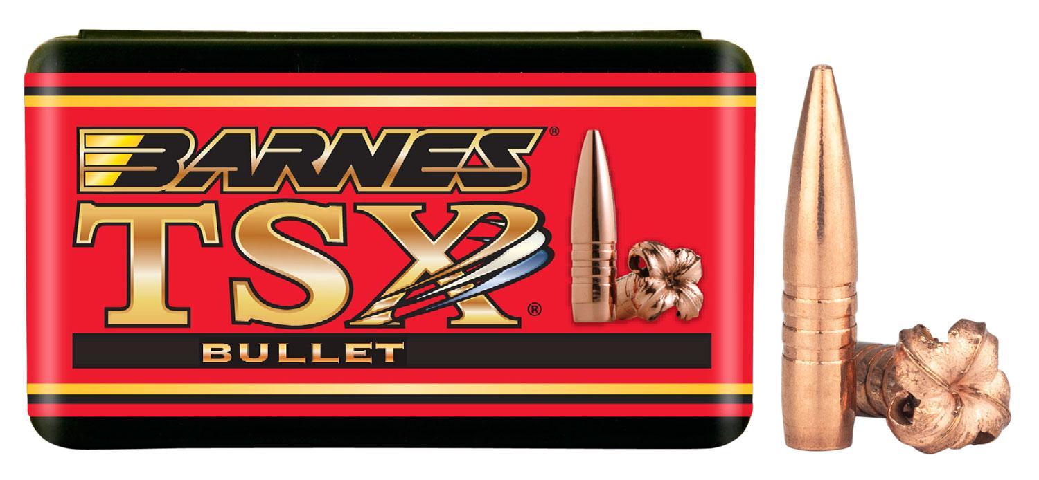 Barnes Bullets 30264 TSX  270 Win .277 130 gr TSX Boat Tail 50 Pe
