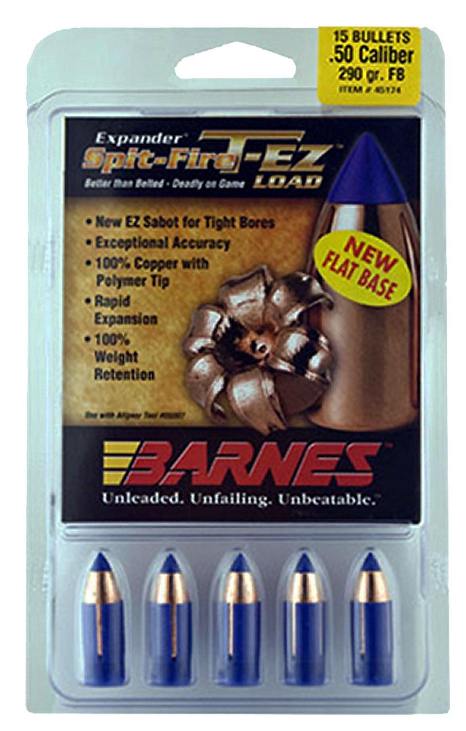 Barnes Bullets 30587 Spit-Fire T-EZ Muzzleloader 50 Cal Spit Fire