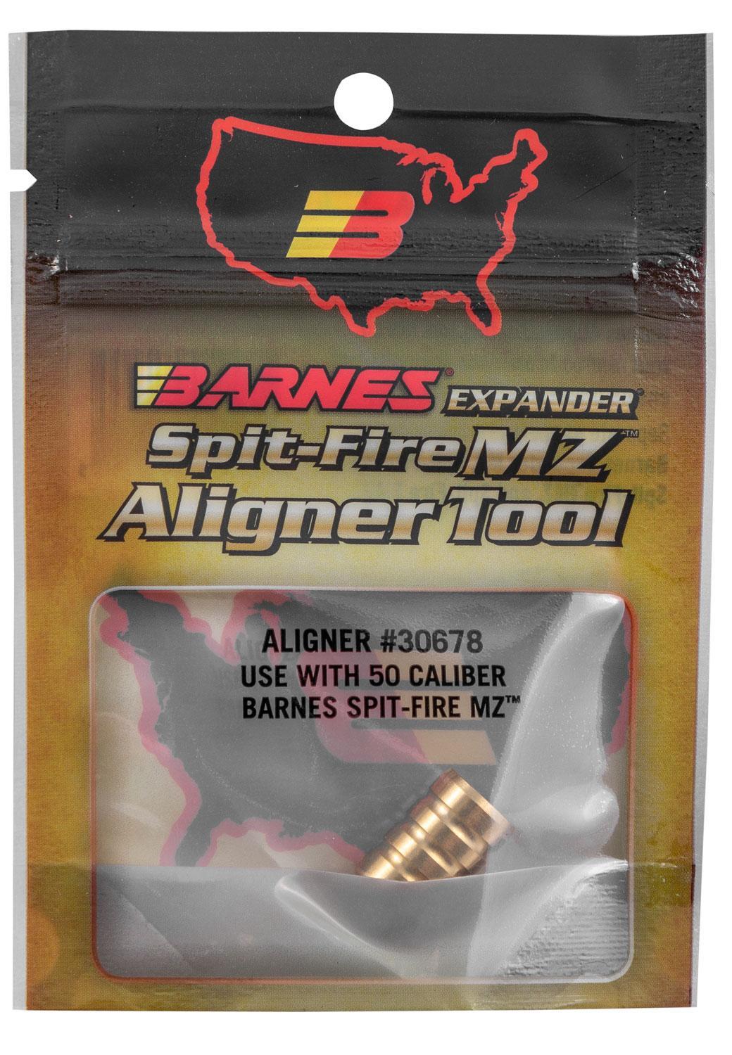 Barnes Bullets 30678 Spit-Fire MZ Alignment Tool 50 Cal Muzzleloa