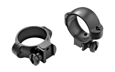 Burris Optics Signature Rimfire, Scope Rings, 1, Fits Picatinny or 11mm Dovetail, High Height, Black Finish 420556