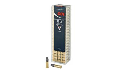 CCI Ammunition Standard Velocity, 22LR, 40 Grain, Lead Round Nose, 100 Round Box 32