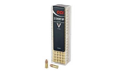 CCI Ammunition High Velocity, 22S, 27 Grain, Gilded Lead Hollow Point, 100 Round Box 28 CCI Ammunition High Velocity, 22S, 27 Grain, Gilded Lead Hollow Point, 100 Round Box 28