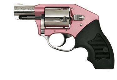 CHARTER ARMS CHIC LADY 38SPL OFF DUTY 2 PINK/POLISH W/CASE