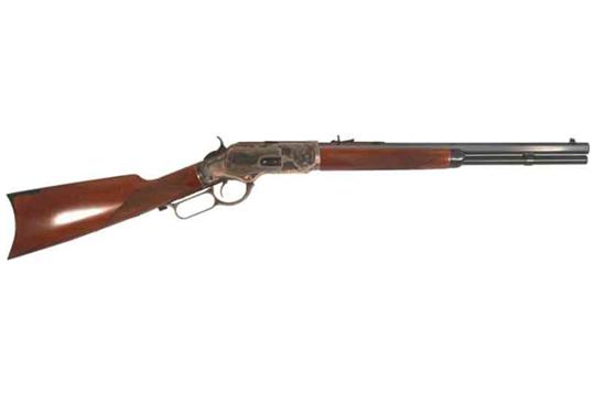 Cimarron 1873, Saddle Rifle, Lever Action, 45 Long Colt, 18 Octagon Barrel, Case Hardened Finish, Blued Barrel, Walnut Stock, 10 Rounds CA2011G35