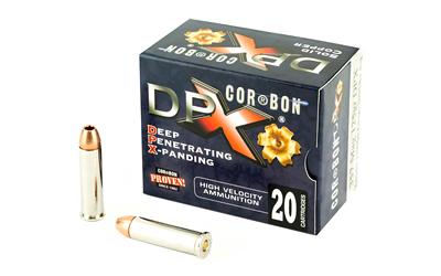 Corbon Ammo Deep Penetrating X Bullet, 357MAG, 125 Grain, Barnes X, 20 Round Box DPX357125