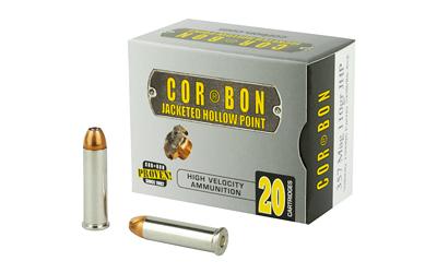 Corbon Ammo Self Defense, 357MAG, 110 Grain, Jacketed Hollow Point, 20 Round Box 357110