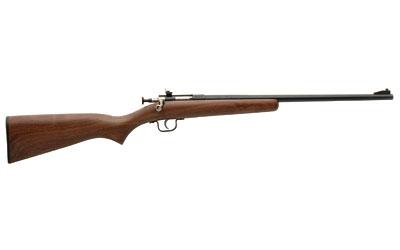 Keystone Sporting Arms Crickett, Gen 2, Compact, Bolt Action, Single Shot Rifle, 22LR, 16.125 Barrel, Blue Finish, Walnut Stock, Adjustable Sights KSA2238