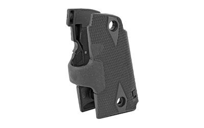 Crimson Trace Corporation Hi-Brite Laser Grip, Fits Kimber Micro 9, Rubber Wraparound, Green Laser, Black Finish, User Installed 01-5620-1