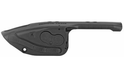 Crimson Trace Corporation Lasersaddle, Ambidextrous Activation, Fits Mossberg Shockwave/500/590, Green Laser, Black 01-7820-1
