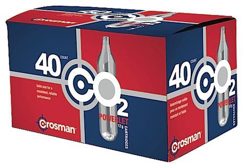 Crosman 23140 Powerlet CO2 12 Grams 40 Per Pkg