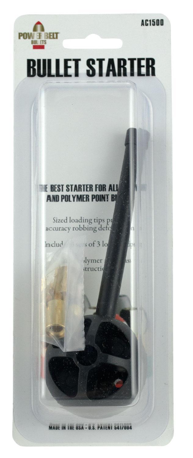 CVA POWERBELT BULLET STARTER BLACK SYNTHETIC W/TIPS