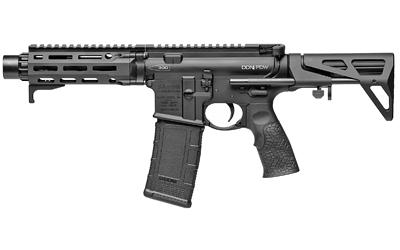 Daniel Defense DDM4 PDW, Semi-automatic SBR, 300 Blackout, 7 Cold Hammer Forged Barrel, 1:7 Twist, Black Finish, Maxim Defense CQB Gen 7 Stock, Grip-N-Rip Charging Handle, Linear Compensator, 30Rd 02-088-22220-047