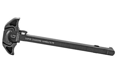 Geissele Automatics Airborne Charging Handle, Low Profile Lever Design, 7075-T6 Aluminum, Ambidextrous, Black Finish, Fits AR 15 05-497B