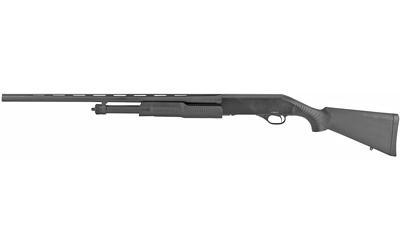 Stevens 320 Field Grade, Pump Action Shotgun, 12 Gauge, 3 Chamber, 28 Vent Rib Barrel, Matte Finish, Black, Black Synthetic Stock, Right Hand, Modified Choke, Bead Sight, 5 Rounds 19489