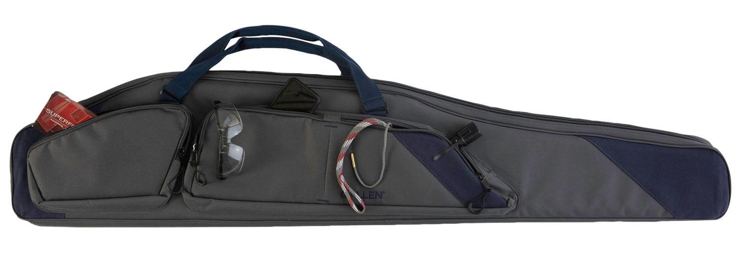 Allen 64250 Kenosha Rifle Case 50 Gray Endura w/Indigo Trim, Foam