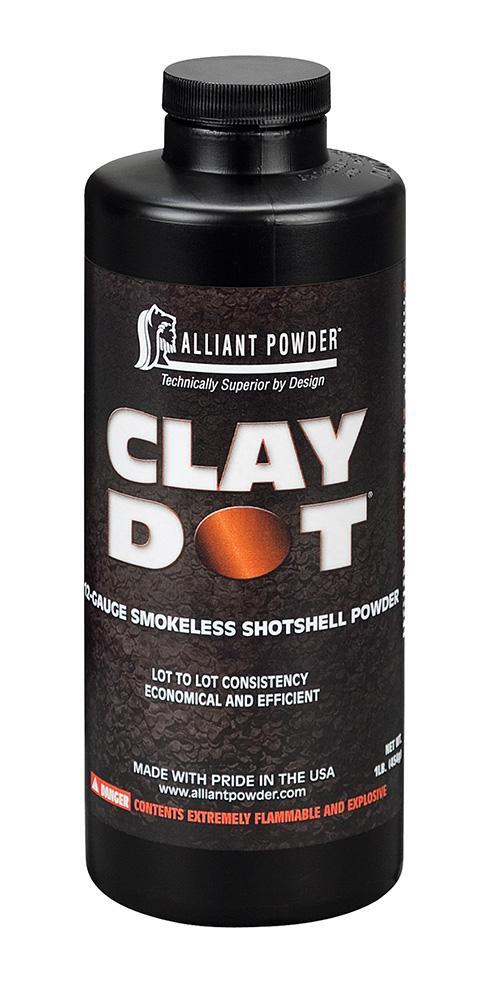 Alliant Powder CLAYDOT Shotshell Powder Clay Dot Shotgun 12 Gauge