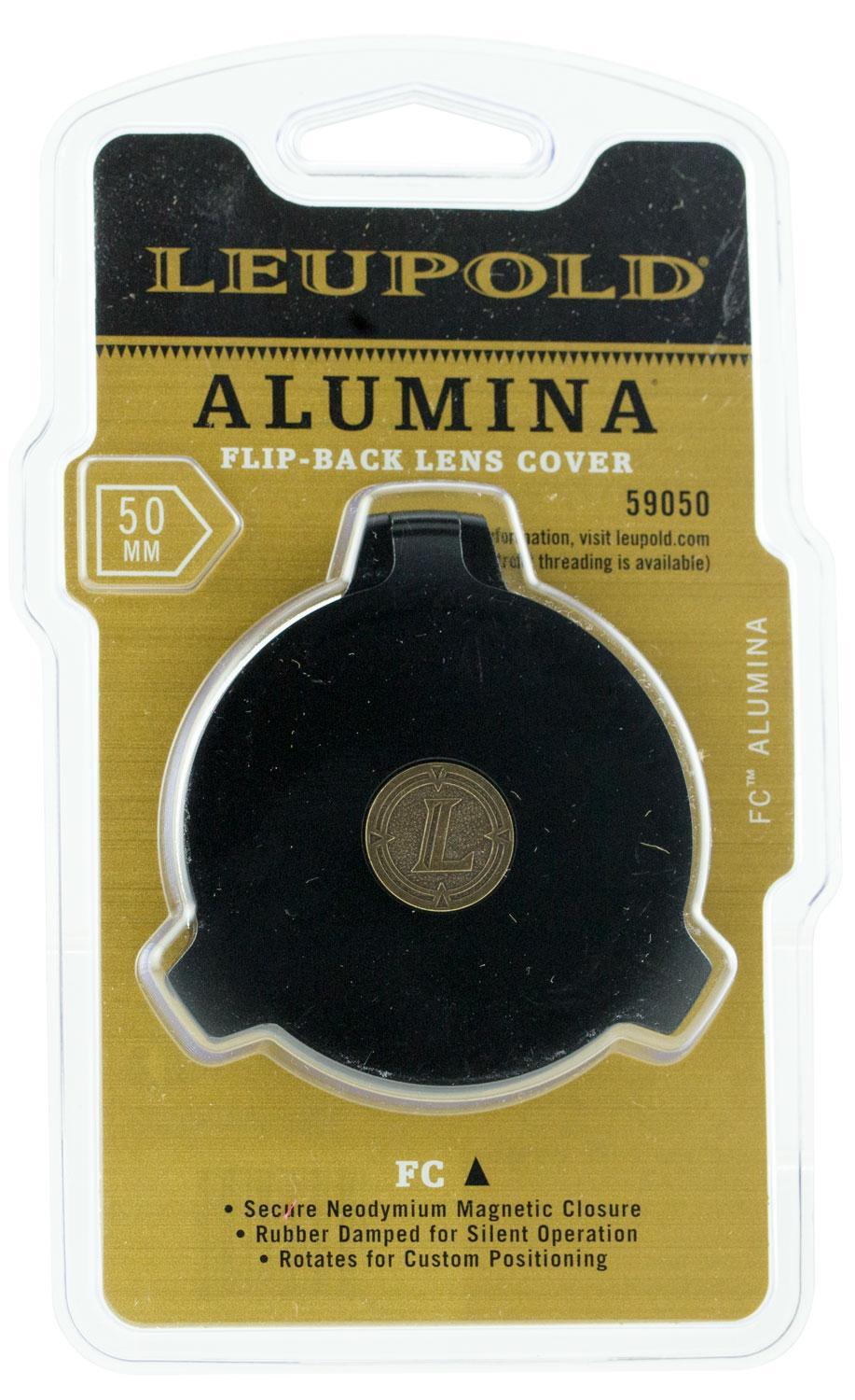 Leupold 59050 Alumina Scope Cover Matte Black Aluminum 50mm Obj.