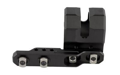 Leapers, Inc. - UTG M-LOK Offset Flashlight Ring Mount, Low Profile, Comes with Two Inserts to fit 27mm, 25.4mm (1), or 20mm, Flashlight Tube Diameters, Black Finish, Includes M-LOK Steel Locking Nuts, Screws, and Allen Wrench for Simple and User Fri