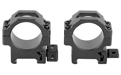 Leapers, Inc. - UTG Pro Max Strength, Rings, Fits Picatinny, 30MM Low, 2 piece, Black Finish RG2W3104