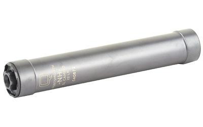 Q El Camino Rimfire Suppressor, 22LR, .95 Diameter, 5.95 Overall Length, Titanium, Black Finish, 1/2X28 SIL-EC-22