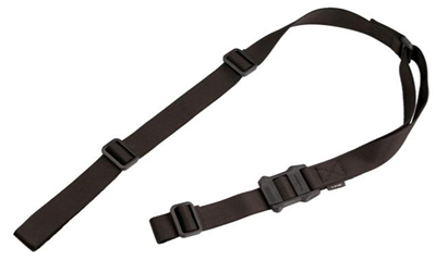 Magpul Industries MS1 Sling, Fits AR Rifles, 1 or 2 Point Sling, Black MAG513-BLK
