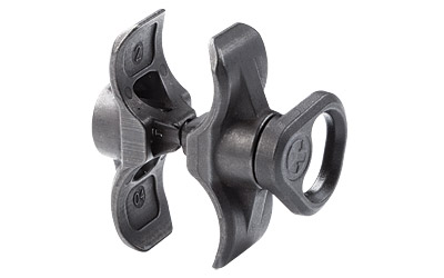 Magpul Industries Forward Sling Mount, Dedicated Fit For Mossberg 590A1 Models With Factory Extended Magazine Tube And Will Not Fit Other Mossberg Models, Melonite Treated Steel, Black MAG493-BLK