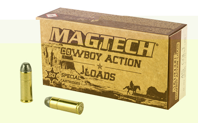Magtech Cowboy, 45LC, 250 Grain, Lead Flat Nose, 50 Round Box 45D