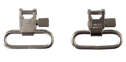Uncle Mike's 14622 Super Swivel  Quick Detach 115 RUG Nickel 1 Lo