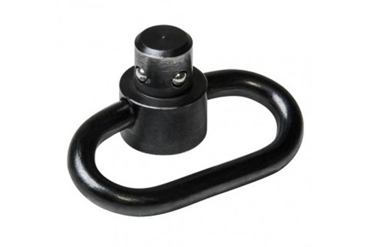 NcSTAR Quick Detach Sling Swivel, 1.25 Wide, Steel Construction, Black AASWQRB