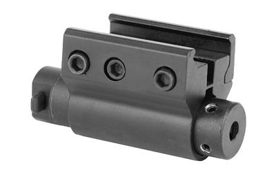 NcSTAR Red Laser with Weaver Mount, Black, Mounts to Most Weaver Style/ Picatinny Rails, Fully Adjustable for Windage and Elevation, Side to Side Toggle On/Off, Includes Mounting and Adjustment Tools, Uses (3) LR44 Batteries (Included) APRLS