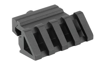 NcSTAR 45 Degree Offset Rail Mount, Black, Picatinny MPR45