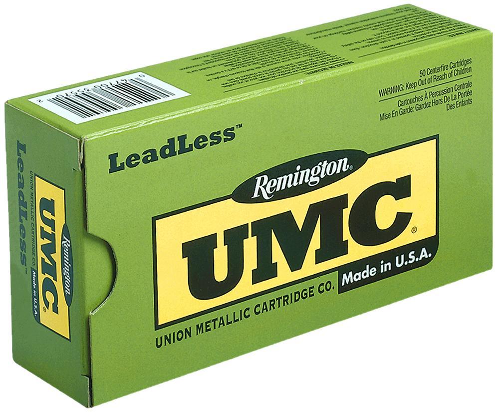 Remington Ammunition 23791 UMC Leadless 40 S&W 180 gr Flat Nose E