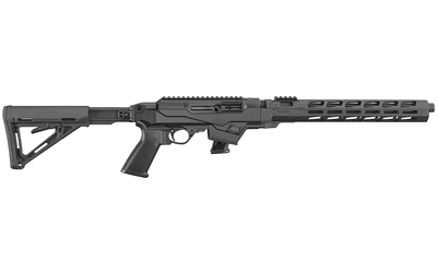 Ruger PC Carbine, Semi-automatic Rifle, 9MM, 16.12 Cold Hammer Forged Barrel, Threaded and Fluted, 1/2X28 Threads, Black Anodized Finish, Black Synthetic Stock, 1 Mag, 10Rd, MLOK Handguard, Weighs 7.3lbs 19124 Ruger PC Carbine, Semi-automatic Rifle, 9MM, 16.12 Cold Hammer Forged Barrel, Threaded and Fluted, 1/2X28 Threads, Black Anodized Finish, Black Synthetic Stock, 1 Mag, 10Rd, MLOK Handguard, Weighs 7.3lbs 19124