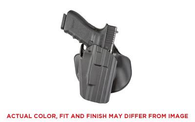 Safariland 578 GLS, Pro-Fit, Wide Frame Holster, Right Hand, Plain Black, Standard (Similar to GL17, 20, 37), Slide Paddle & Belt Loop, SafariSeven Material 578-750-411