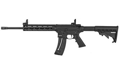 Smith & Wesson M&P 15-22 Sport, Semi-automatic Rifle, AR, 22LR, 16.5 Threaded Barrel, Black, 6 Position Collapsible Stock, 10 M&P Slim Handguard with Magpul M-LOK, Magpul Flip-Up Front and Rear Sights, 25Rd 10208