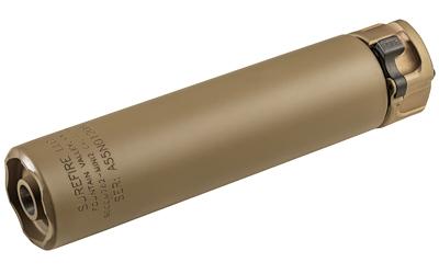 Surefire 2nd Gen SOCOM Rifle Suppressor, Mini, 7.62MM, Dark Earth Finish SOCOM762-MINI2-DE