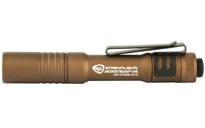 Streamlight Microstream, Flashlight, 250 Lumens, USB Charging Cord, Coyote Brown 66608