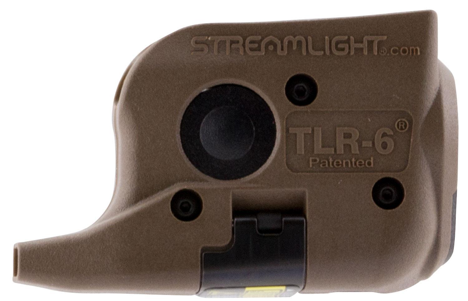 Streamlight 69278 TLR-6 Gun Light  Flat Dark Earth 100 Lumens Whi