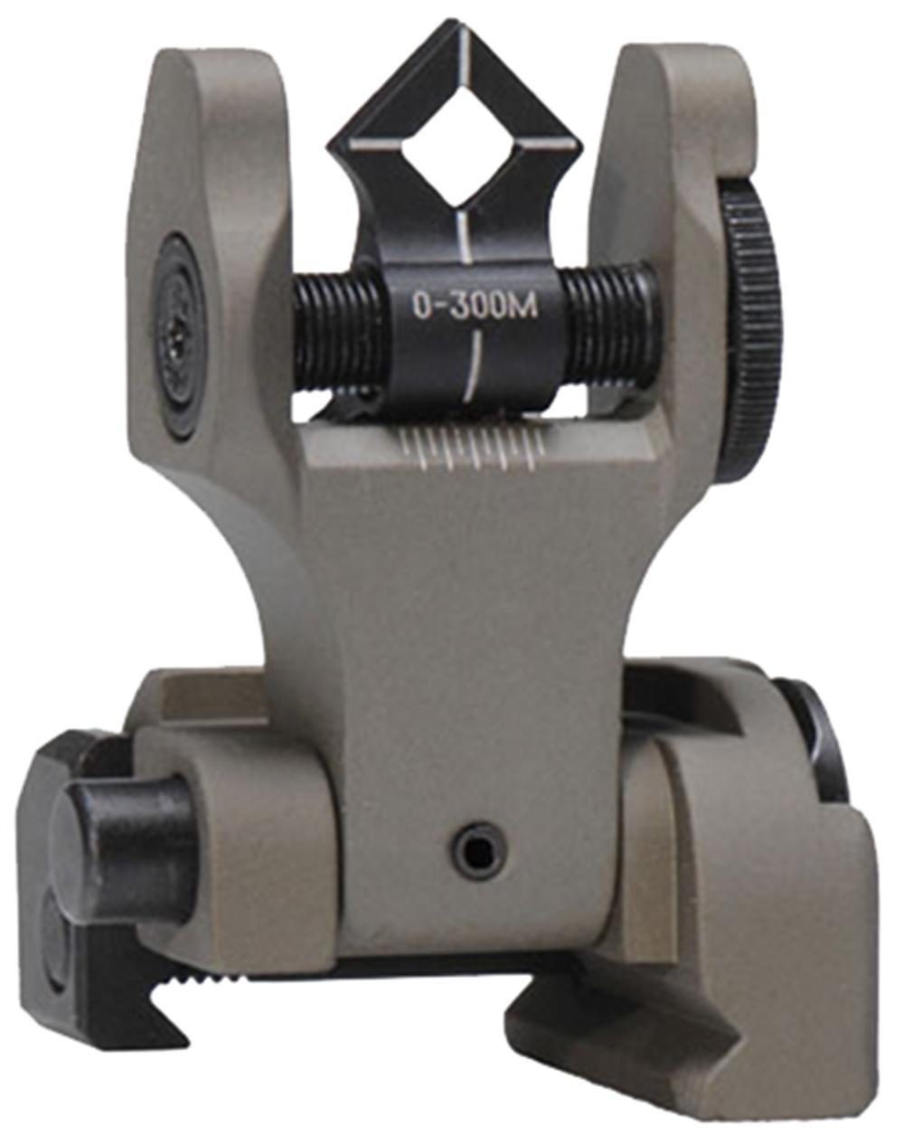 Troy Ind SSIGDOARFFT00 Rear Folding BattleSight Dioptic  Flat Dar
